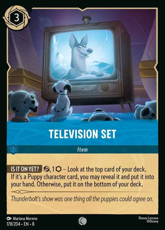 Television Set - 178/204 - Common - Reign of Jafar - Disney Lorcana