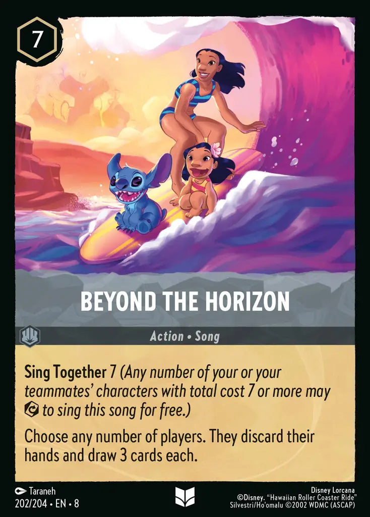 Beyond the Horizon - 202/204 - Uncommon - Reign of Jafar - Disney Lorcana