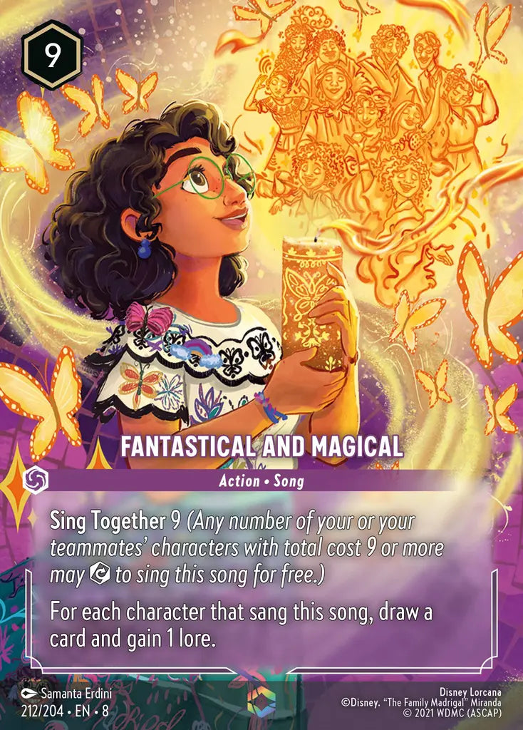Fantastical and Magical - 212/204 - Enchanted - Reign of Jafar - Disney Lorcana