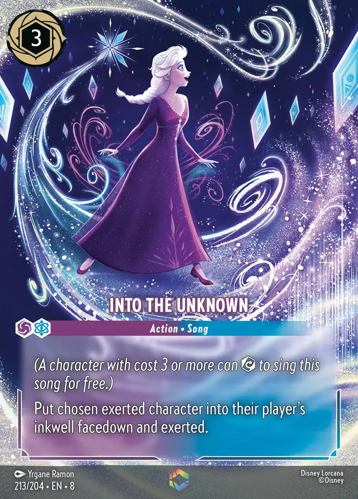 Into the Unknown - 213/204 - Enchanted - Reign of Jafar - Disney Lorcana