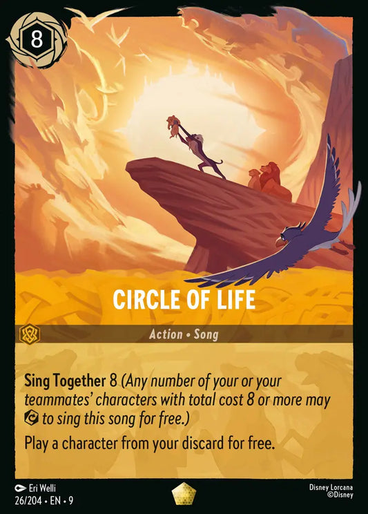 Circle of Life - 26/204 - Legendary - Fabled - Disney Lorcana