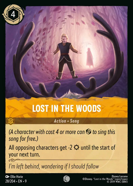 Lost in the Woods - 28/204 - Common - Fabled - Disney Lorcana