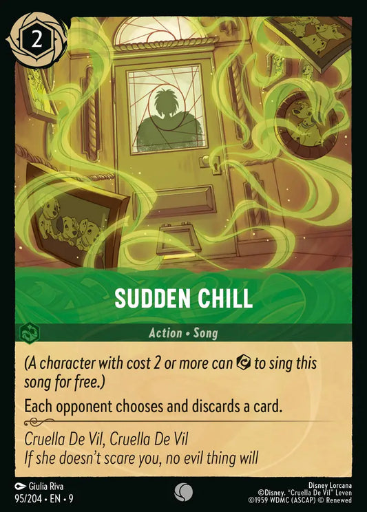 Sudden Chill - 95/204 - Common - Fabled - Disney Lorcana