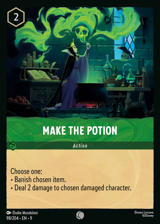 Make The Potion - 98/204 - Common - Fabled - Disney Lorcana