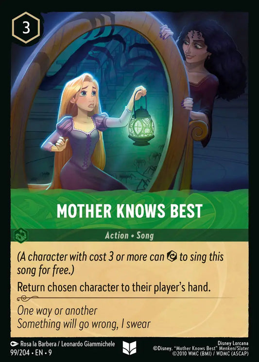 Mother Knows Best - 99/204 - Uncommon - Fabled - Disney Lorcana