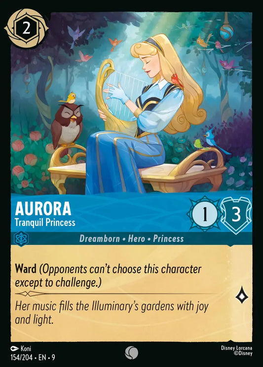 Aurora - Tranquil Princess - 154/204 - Common - Fabled - Disney Lorcana