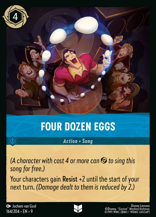 Four Dozen Eggs - 164/204 - Uncommon - Fabled - Disney Lorcana