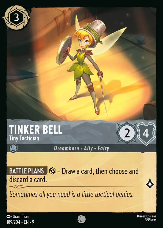 Tinker Bell - Tiny Tactician - 189/204 - Common - Fabled - Disney Lorcana