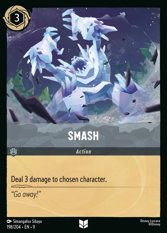 Smash - 198/204 - Uncommon - Fabled - Disney Lorcana