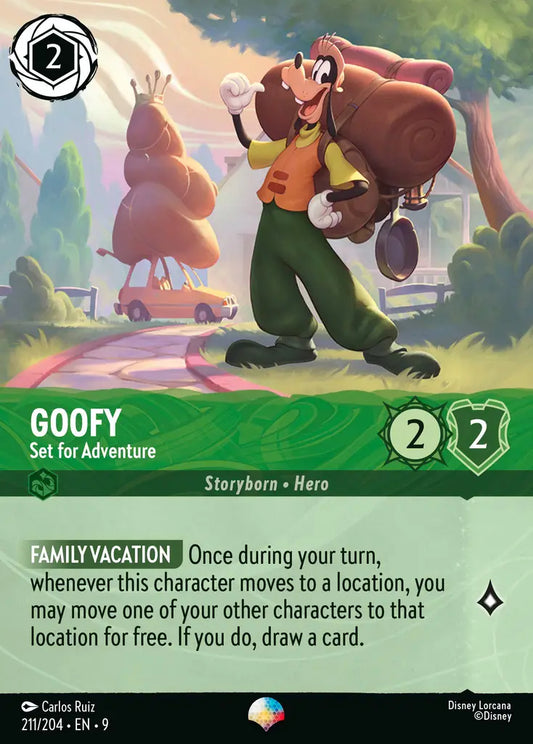 Goofy - Set for Adventure - 211/204 - Epic - Fabled - Disney Lorcana