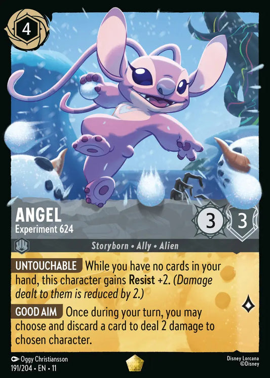Angel - Experiment 624 - 191/204 - Legendary - Winterspell - Disney Lorcana