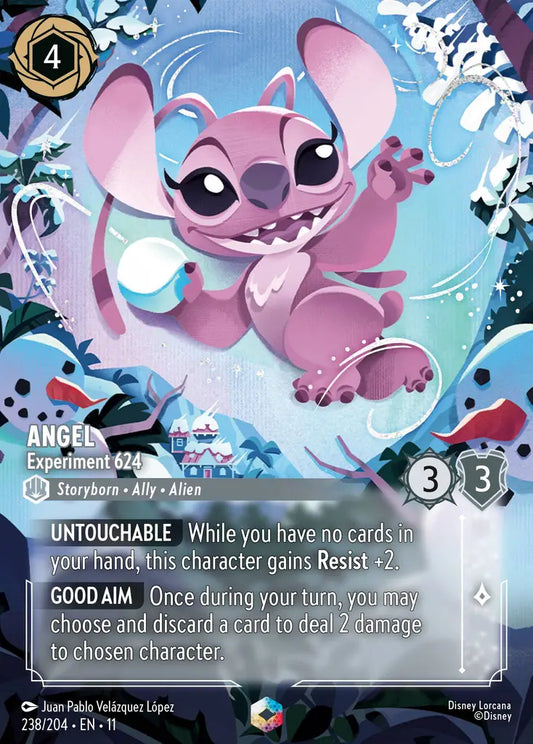 Angel - Experiment 624 - 238/204 - Enchanted - Winterspell - Disney Lorcana