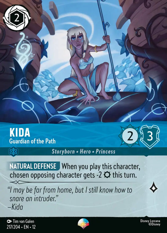 Kida - Guardian of the Path - 217/204 - Epic - Wilds Unknown - Disney Lorcana