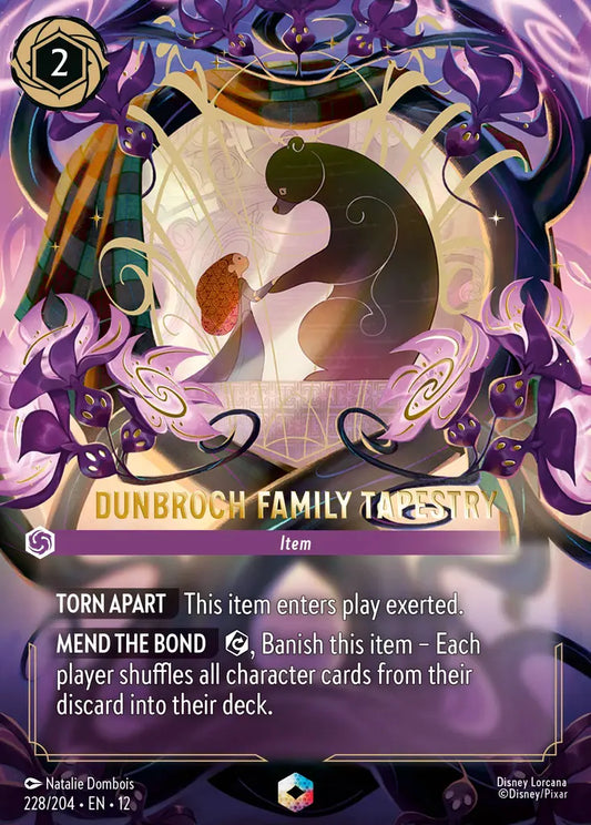 Dunbroch Family Tapestry - 228/204 - Enchanted - Wilds Unknown - Disney Lorcana