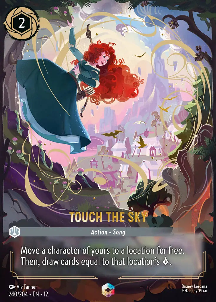 Touch the Sky - 240/204 - Enchanted - Wilds Unknown - Disney Lorcana