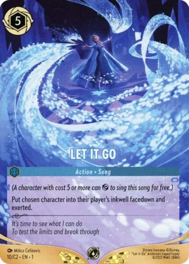 Let It Go - 10/C2 EN1 - Promo - Disney Lorcana
