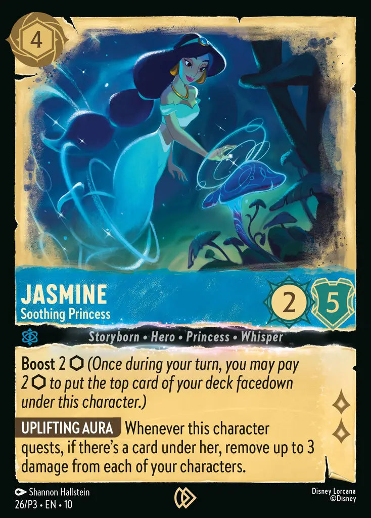 Jasmine - Soothing Princess - 26/P3 EN10 - Promo - Disney Lorcana