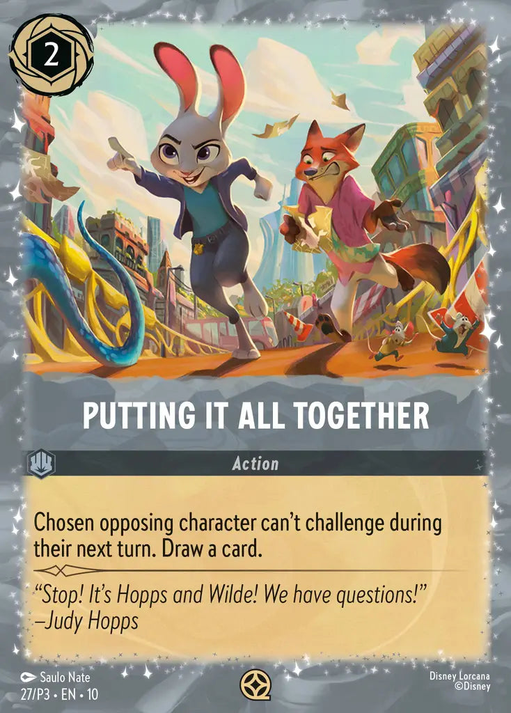 Putting It All Together - 27/P3 EN10 - Promo - Disney Lorcana