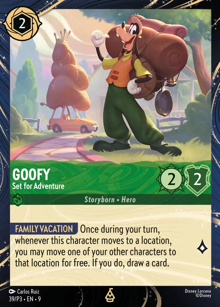 Goofy - Set for Adventure - 39/P3 EN9 - Promo - Disney Lorcana