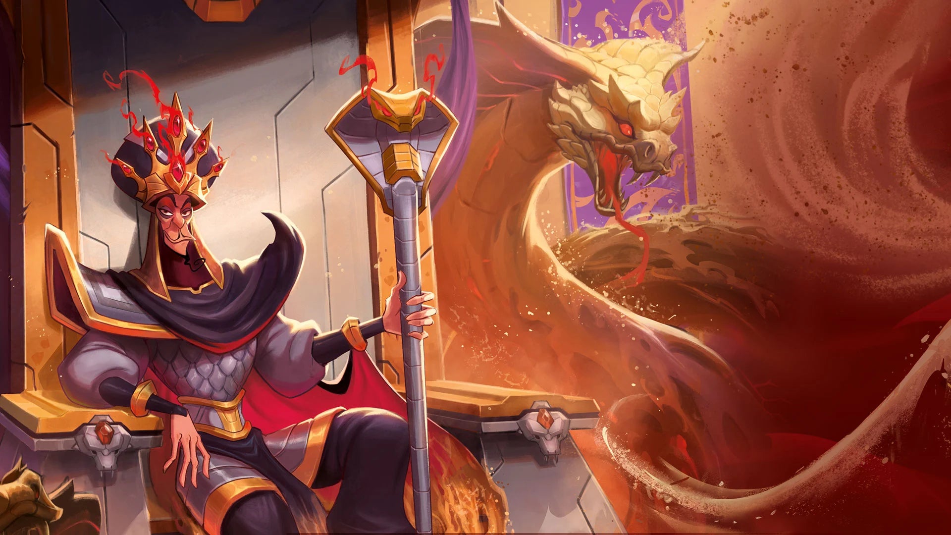 Disney Lorcana Reign of Jafar artwork