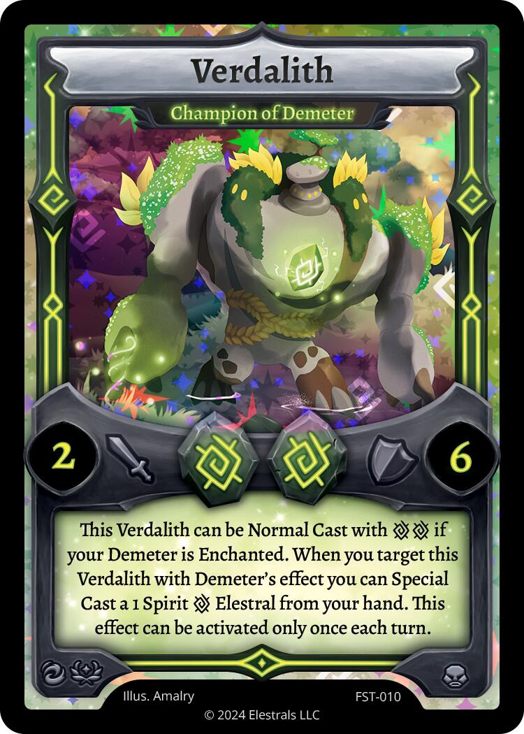 Verdalith - Champion of Demeter