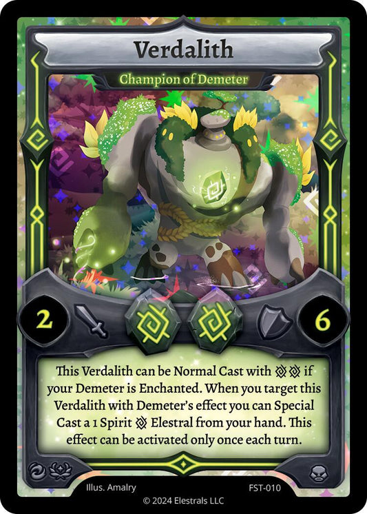 Verdalith - Champion of Demeter