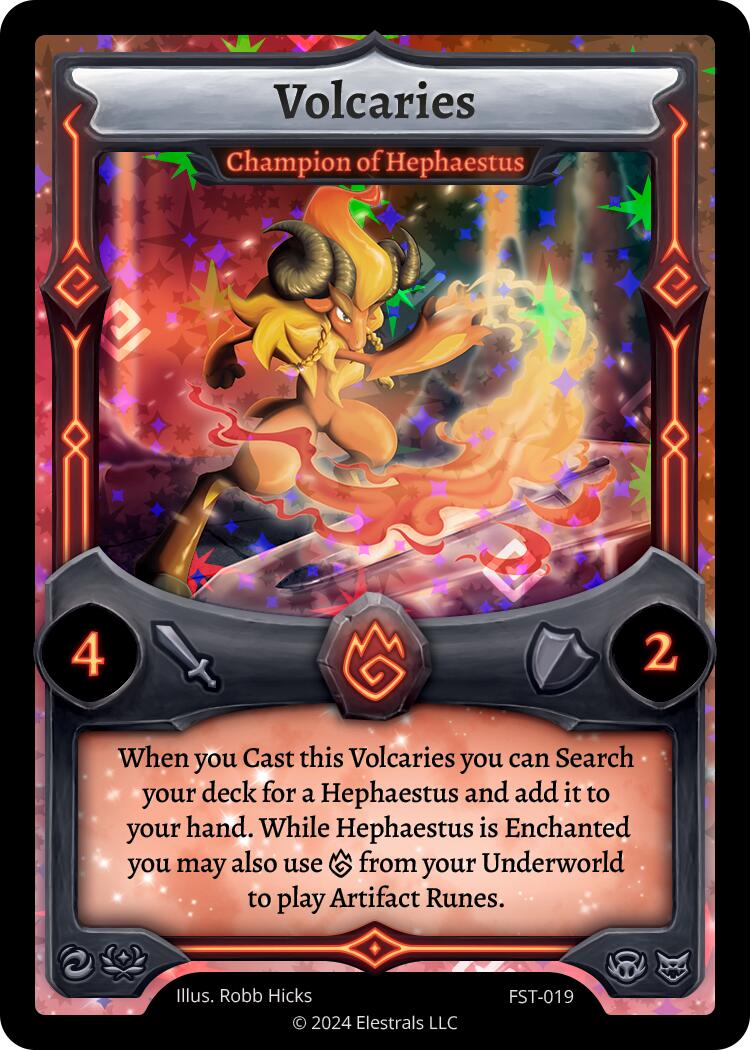Volcaries - Champion of Hephaestus