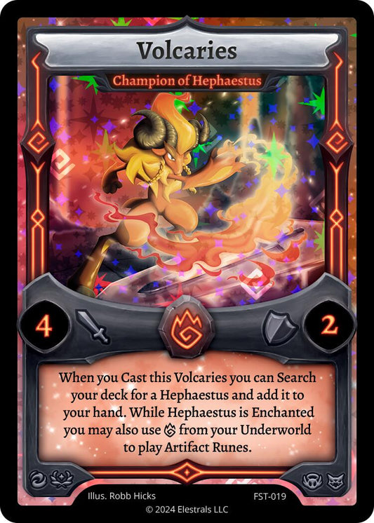 Volcaries - Champion of Hephaestus