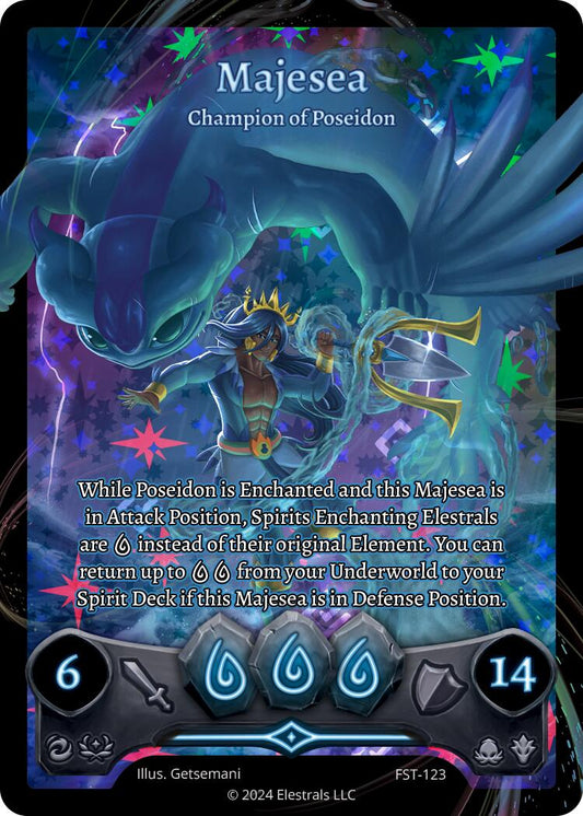 Majesea - Champion of Poseidon (Box Topper)