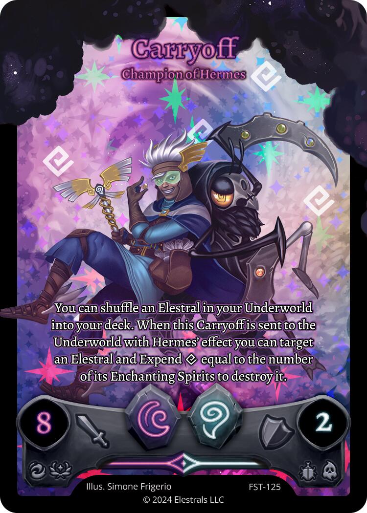 Carryoff - Champion of Hermes (Box Topper)