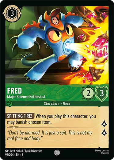 Fred - Major Science Enthusiast