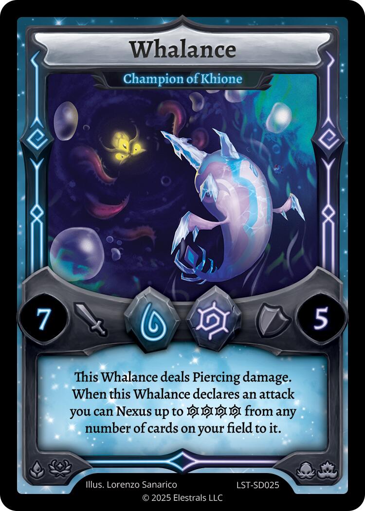Whalance - Champion of Khione
