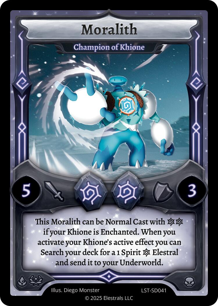 Moralith - Champion of Khione