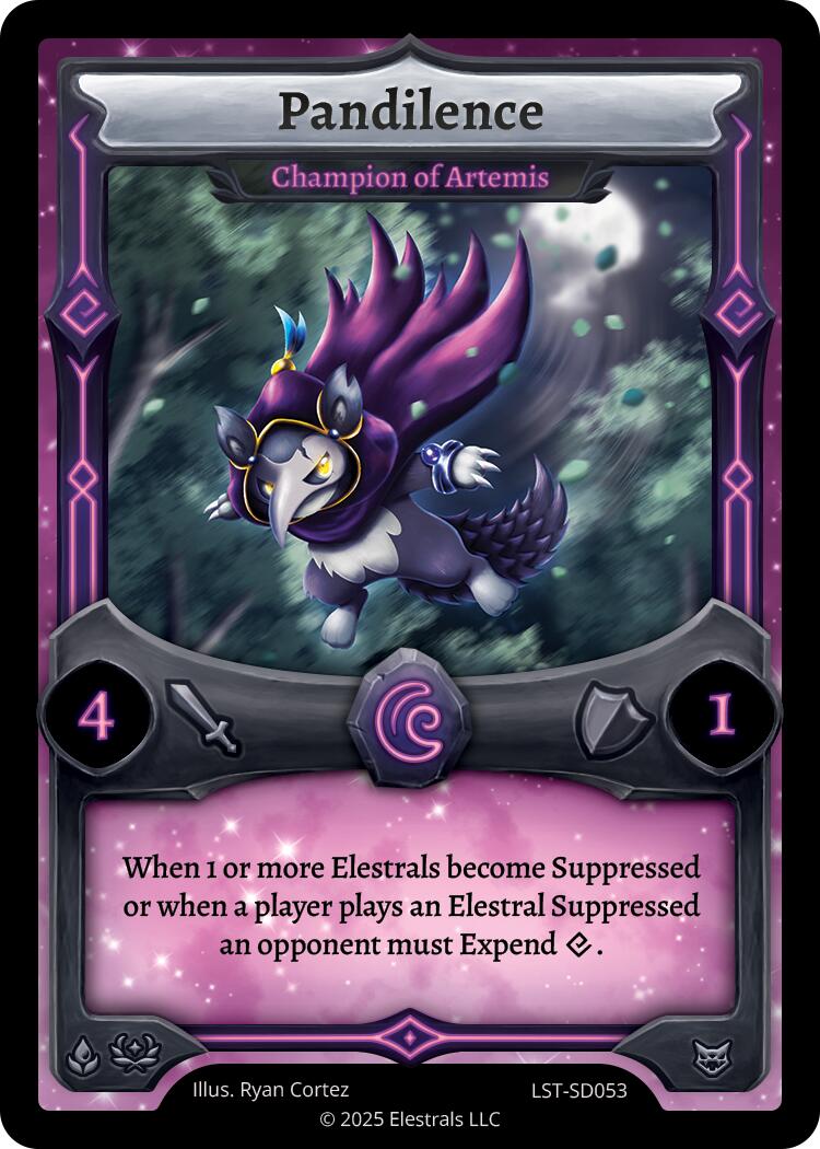 Pandilence - Champion of Artemis