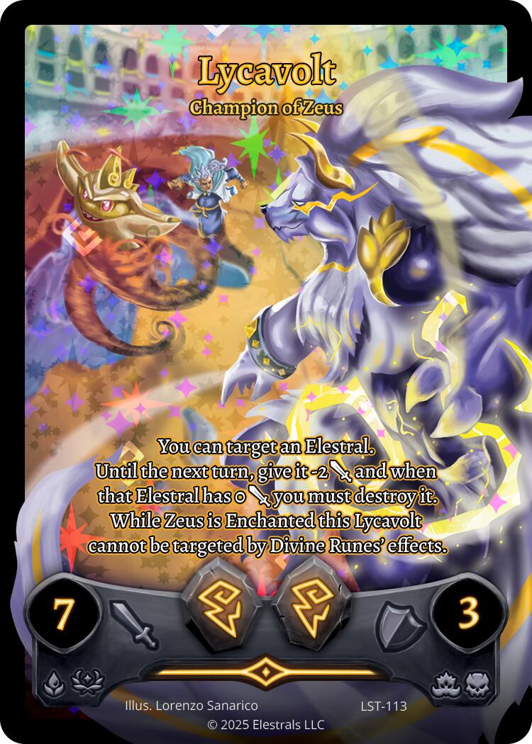 Lycavolt - Champion of Zeus (Full Art)