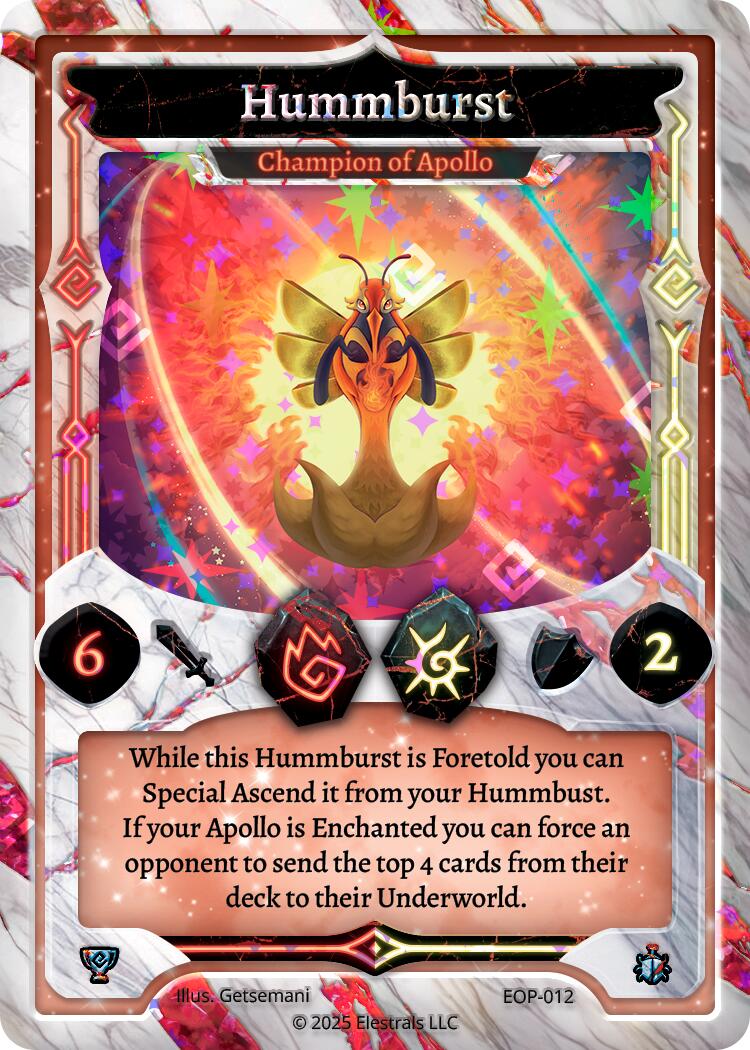 Hummburst - Champion of Apollo