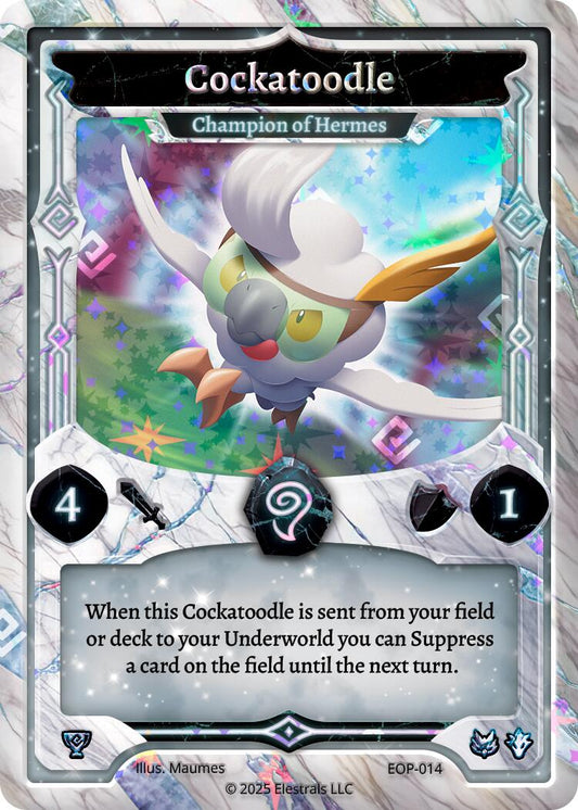 Cockatoodle - Champion of Hermes