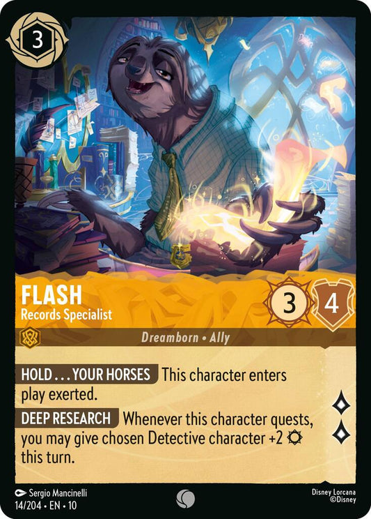 Flash - Records Specialist