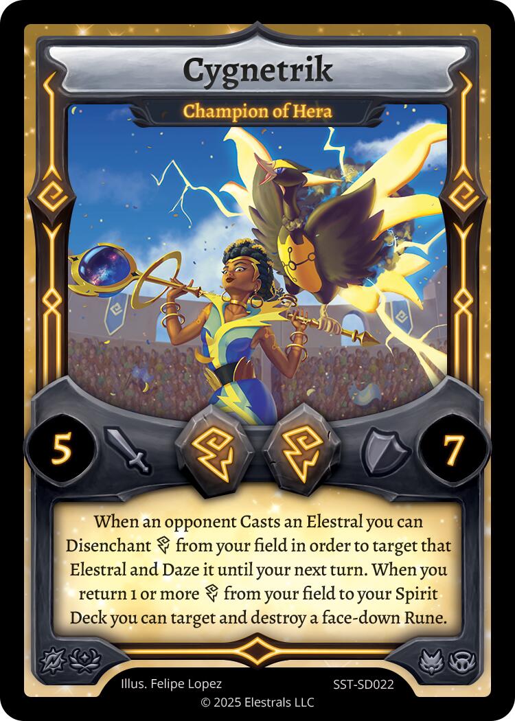 Cygnetrik - Champion of Hera