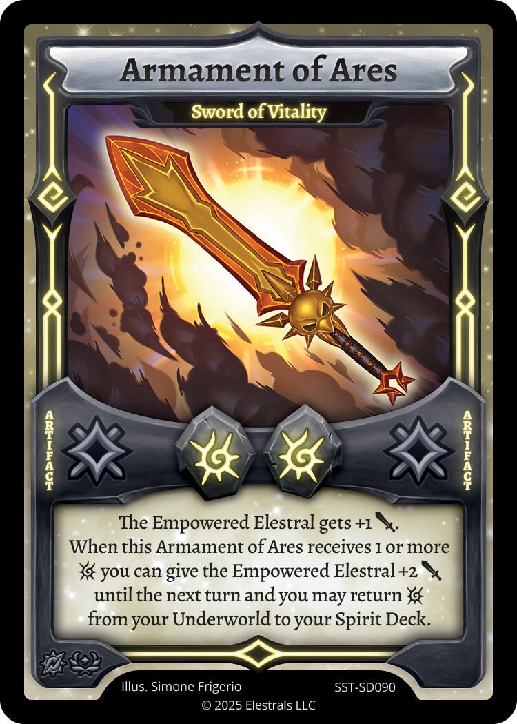 Armament of Ares - Sword of Vitality