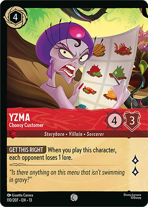 Yzma - Choosy Customer (Foil)