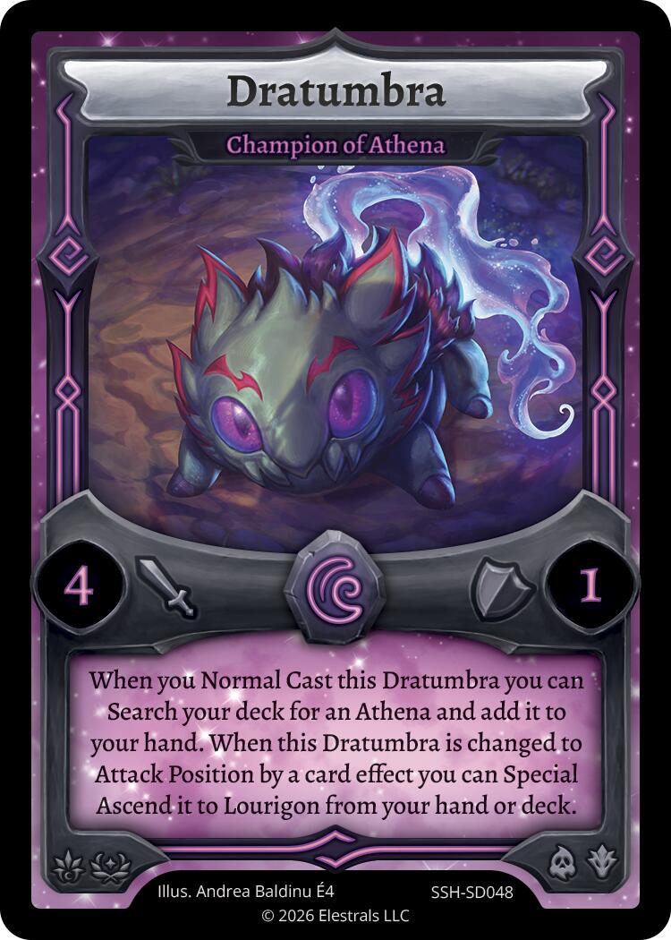 Dratumbra - Champion of Athena