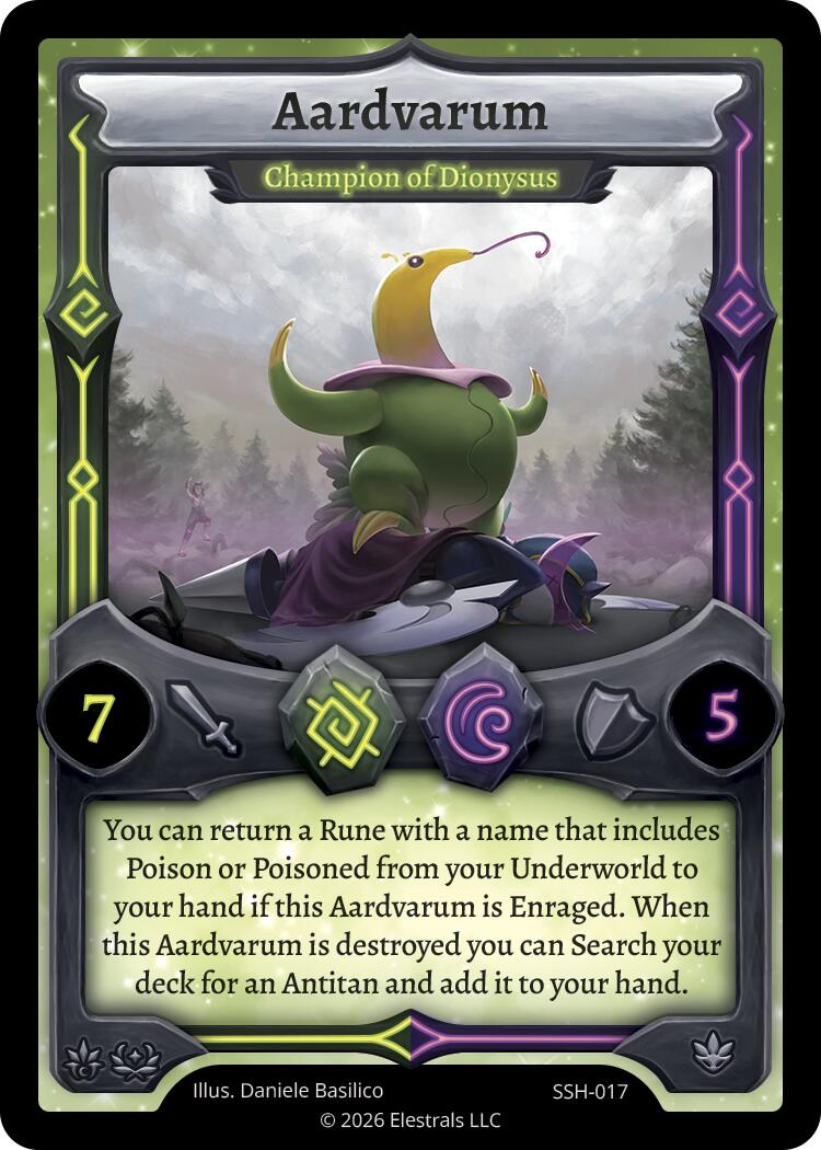 Aardvarum - Champion of Dionysus