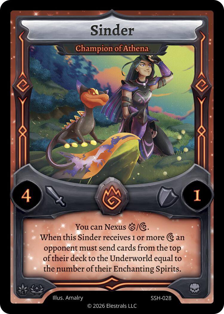 Sinder - Champion of Athena