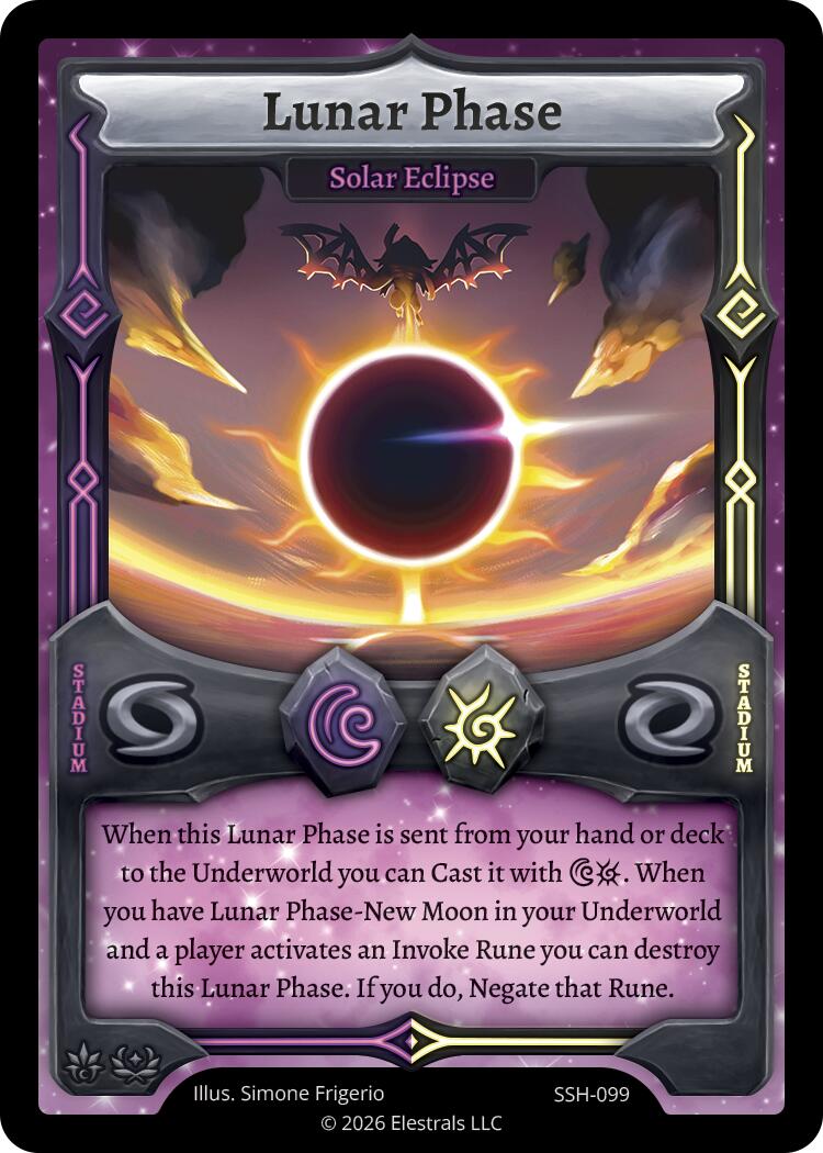 Lunar Phase - Solar Eclipse