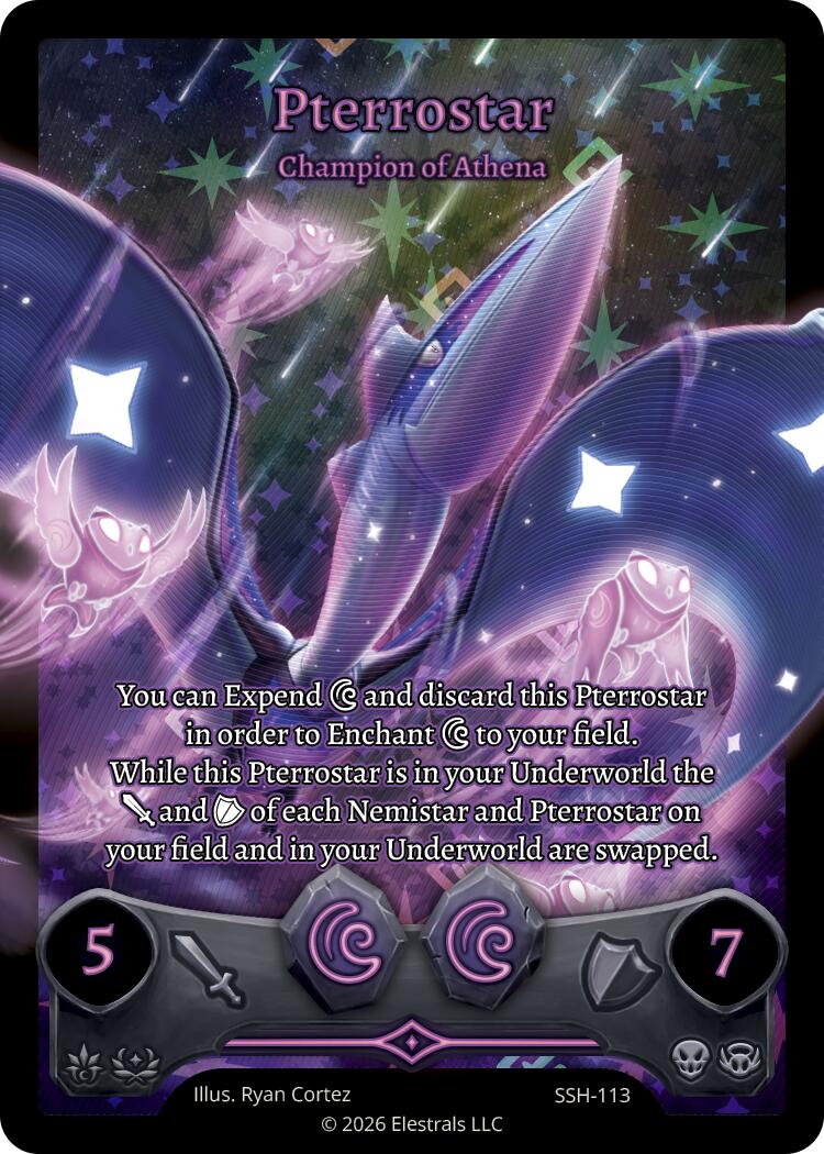 Pterrostar - Champion of Athena (Full Art)