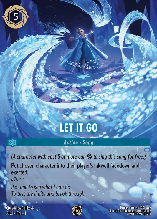 Let It Go - 2/C1 - Promo - Disney Lorcana
