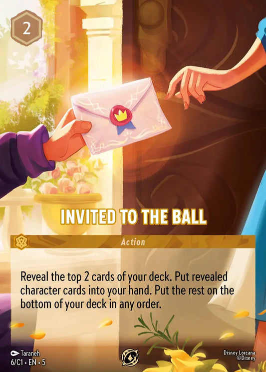 Invited to the Ball - 6/C1 - Promo - Disney Lorcana