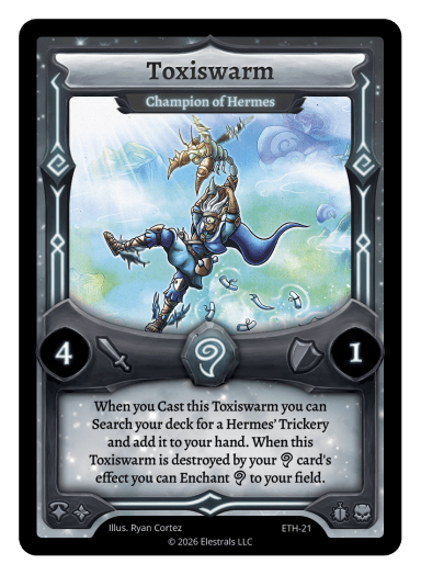 Toxiswarm - Champion of Hermes ETH-21