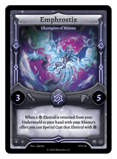 Emphrostix - Champion of Khione ETH-26